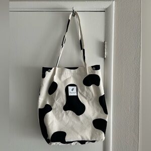 Cow Print Tote Bag